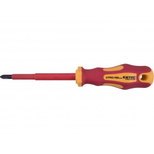 Електричарски одвртувач, PH2x100mm, VDE, CrV